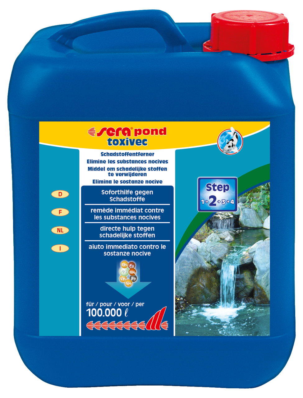 Sera pond toxivec 5000 ml