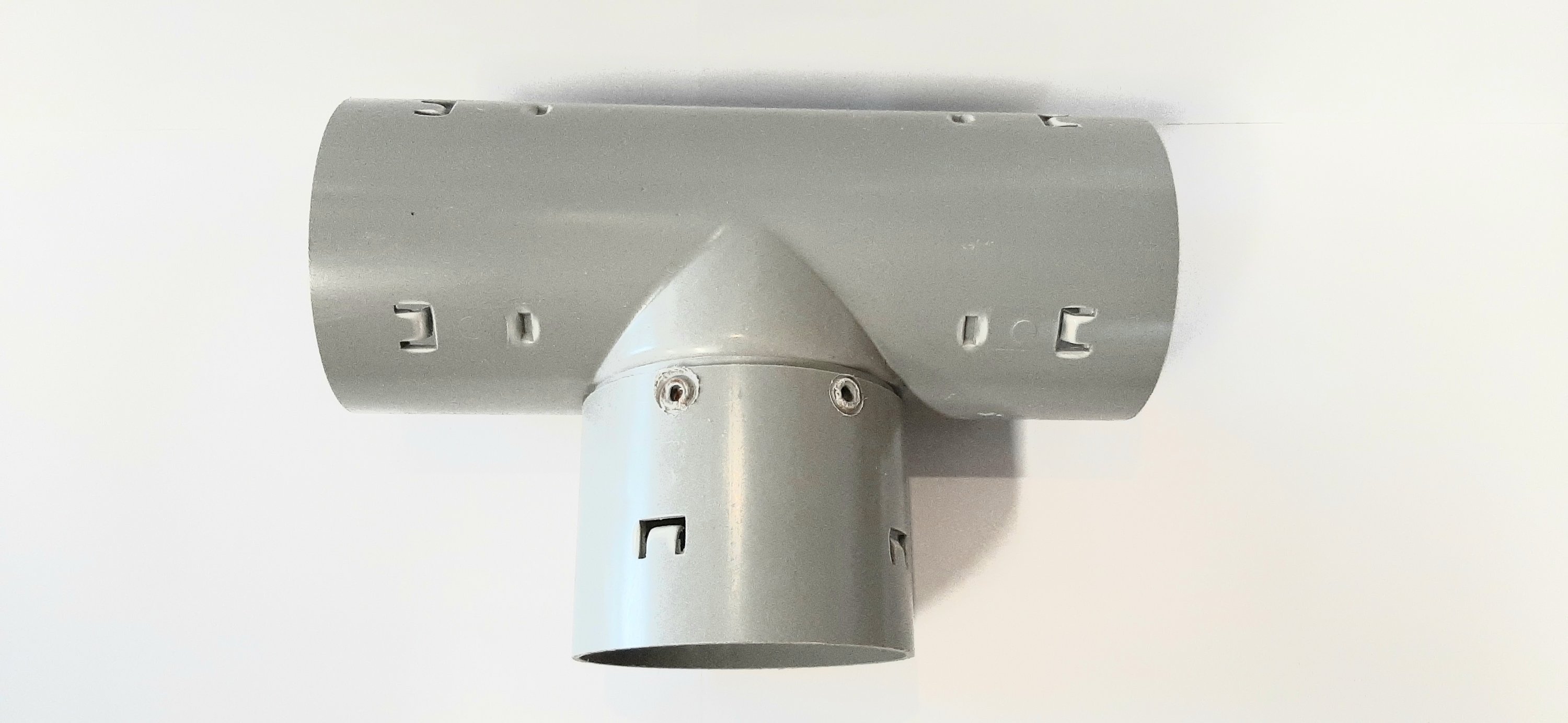 Drainage T-stuk 80mm klikverbinding