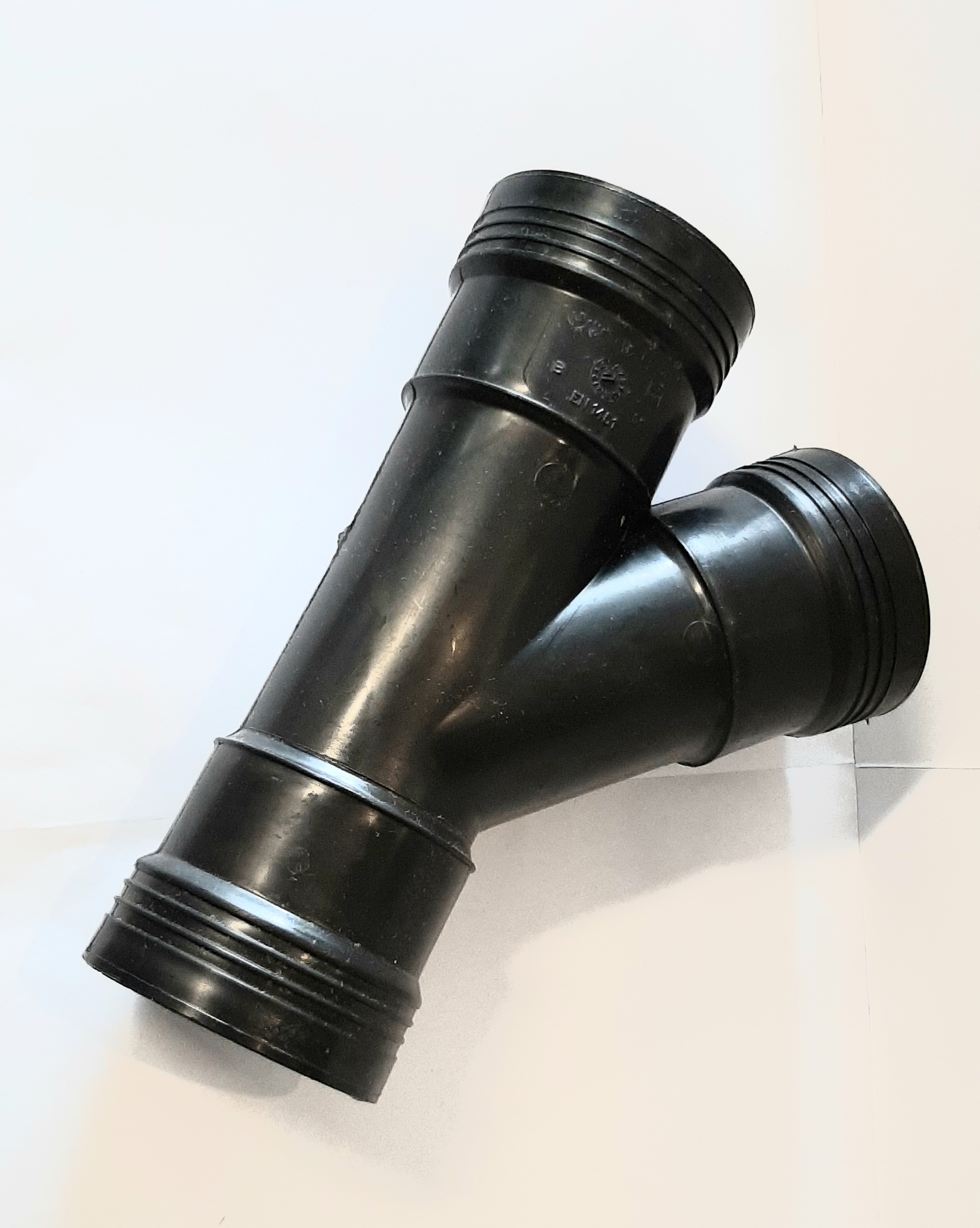 PP T-stuk 50mm 45gr. Manchet