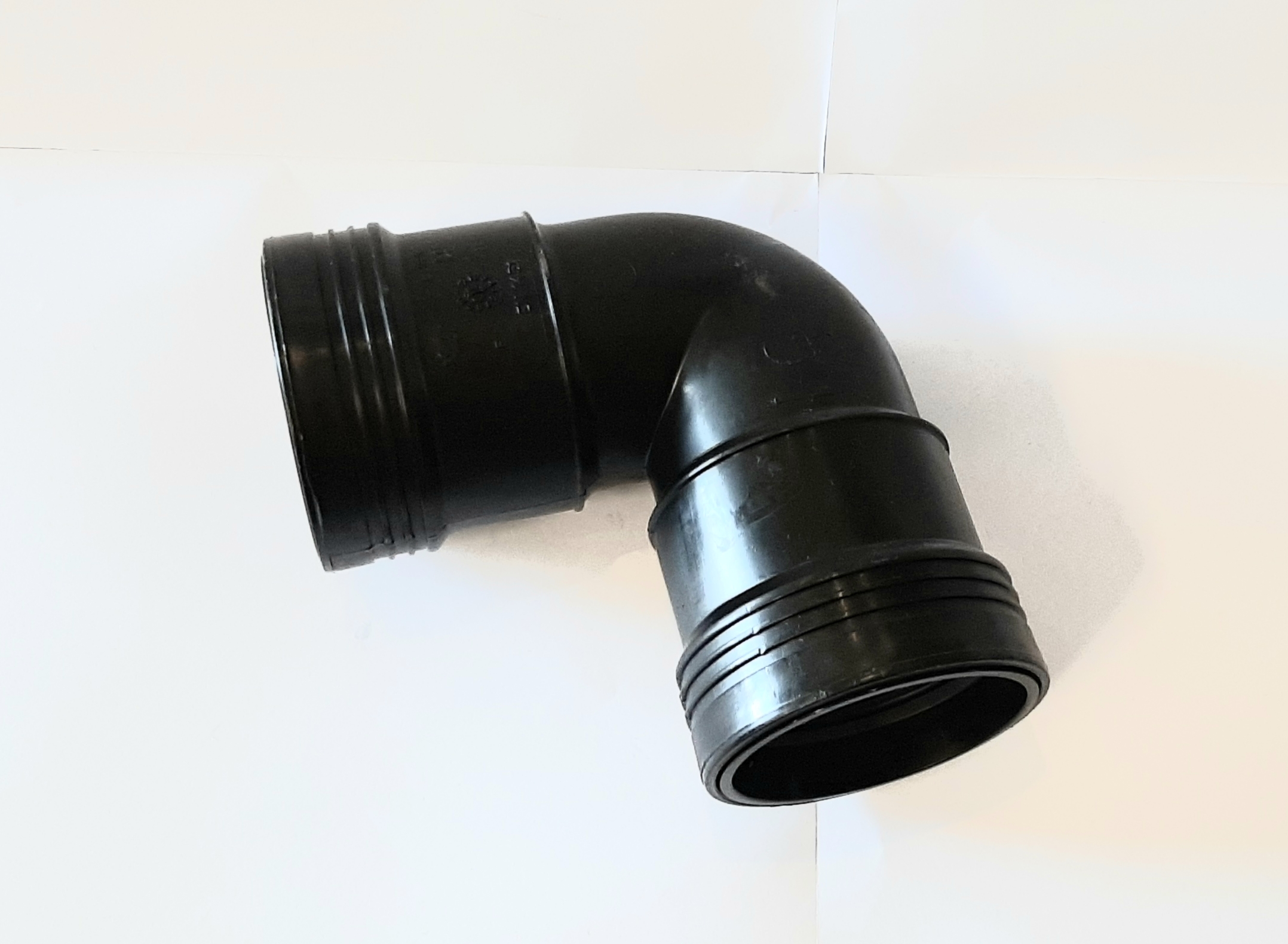 PP bocht  50mm 90gr. manchet