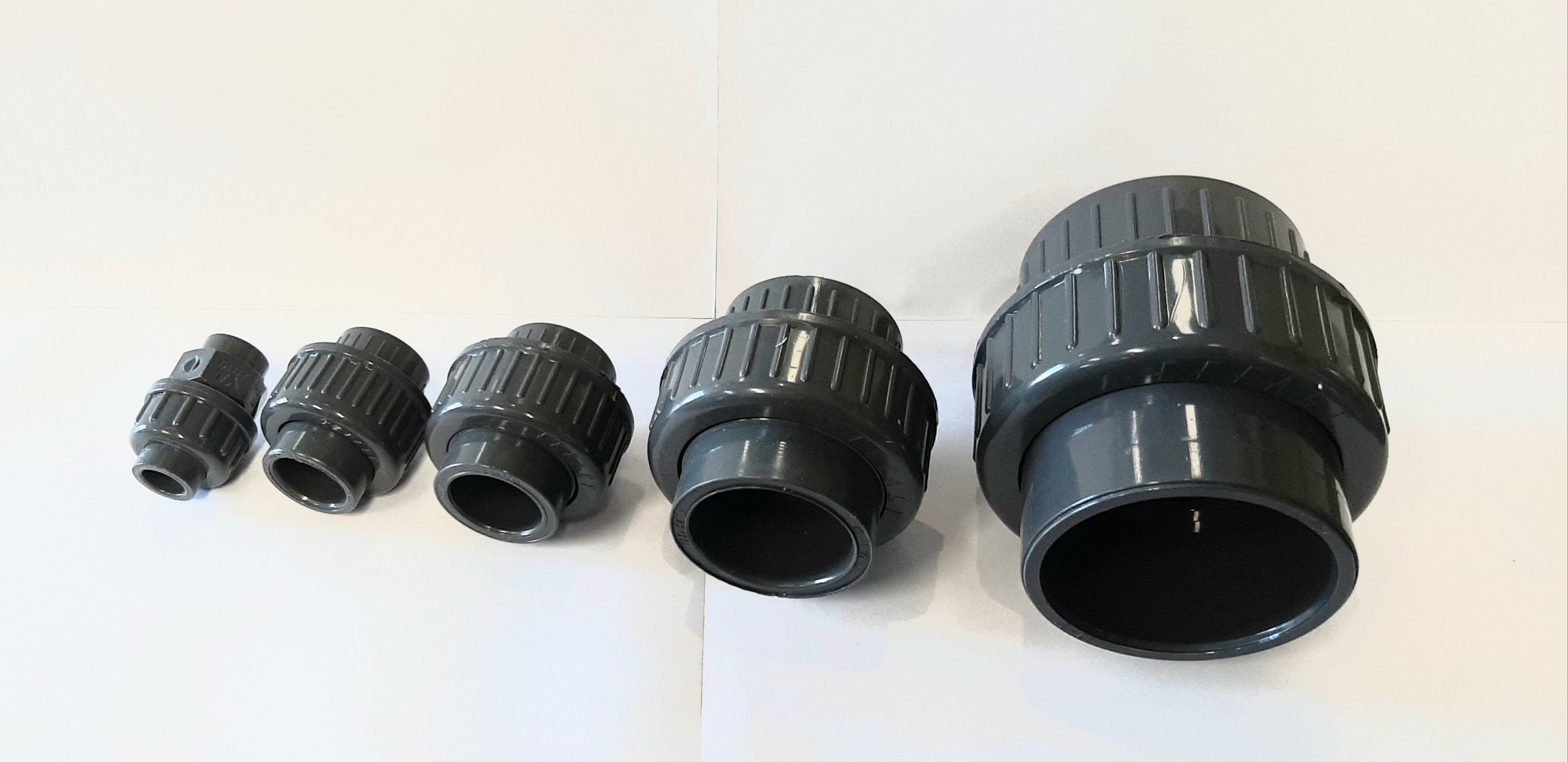 pvc 3/3 koppeling met o-ring 40 mm PN16