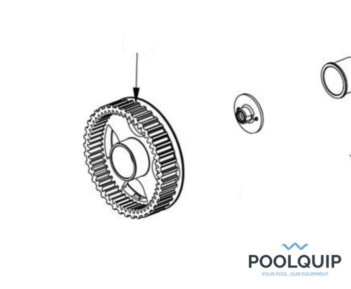 Dolphin S300i Front Wheel