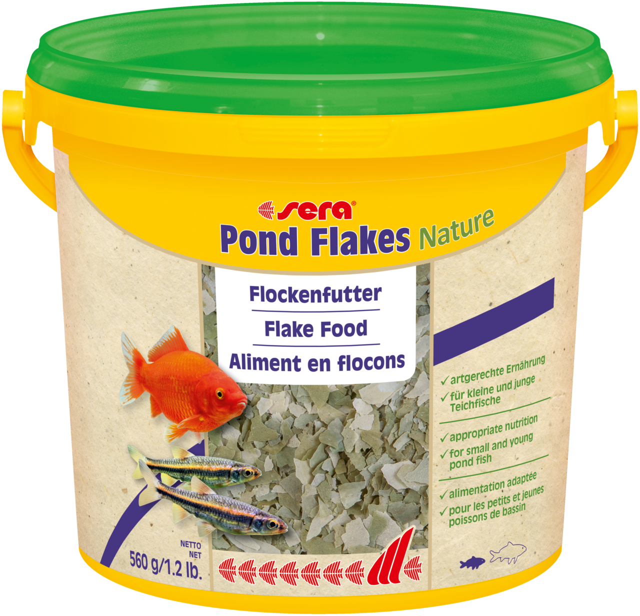 sera Pond Flakes Nature 3.800 ml