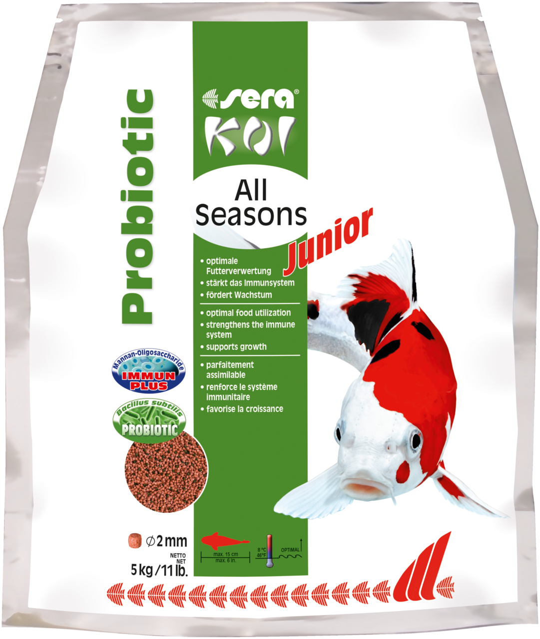 sera Koi Junior All Seasons Probiotic 5 kg