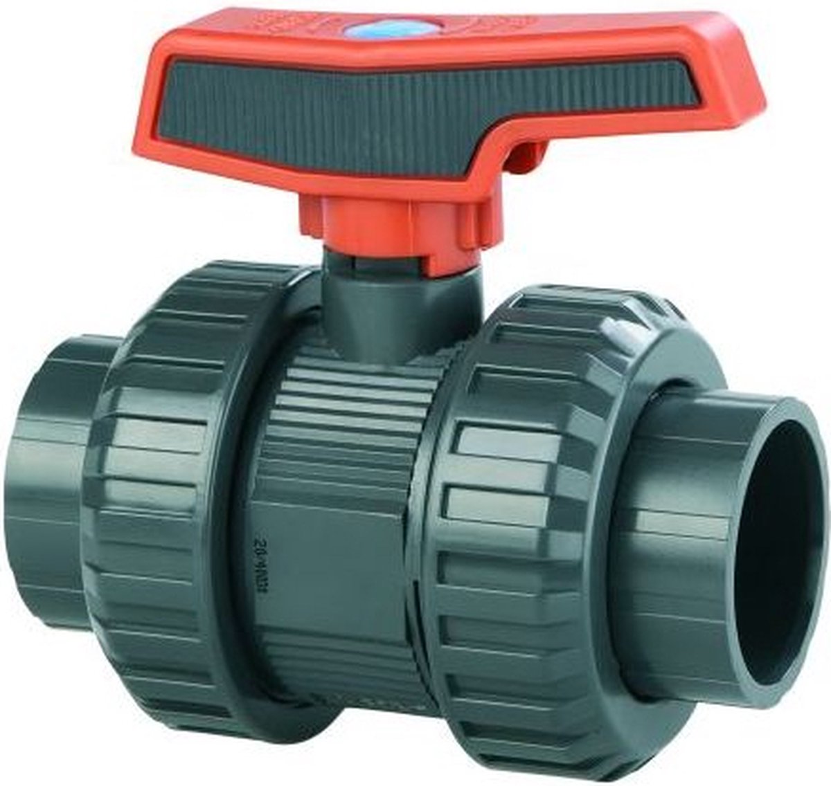 PVC-U kogelkraan d40 PN16 PE-EPDM