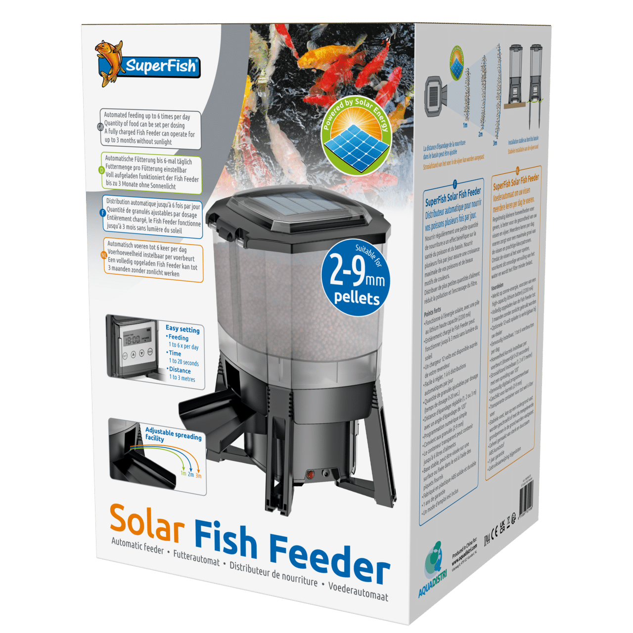 SF SOLAR FISH FEEDER