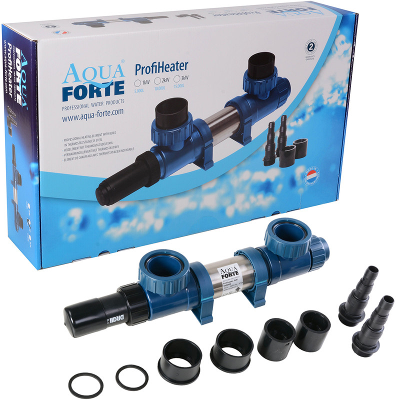 Profiheater vijververwarming RVS 1KW