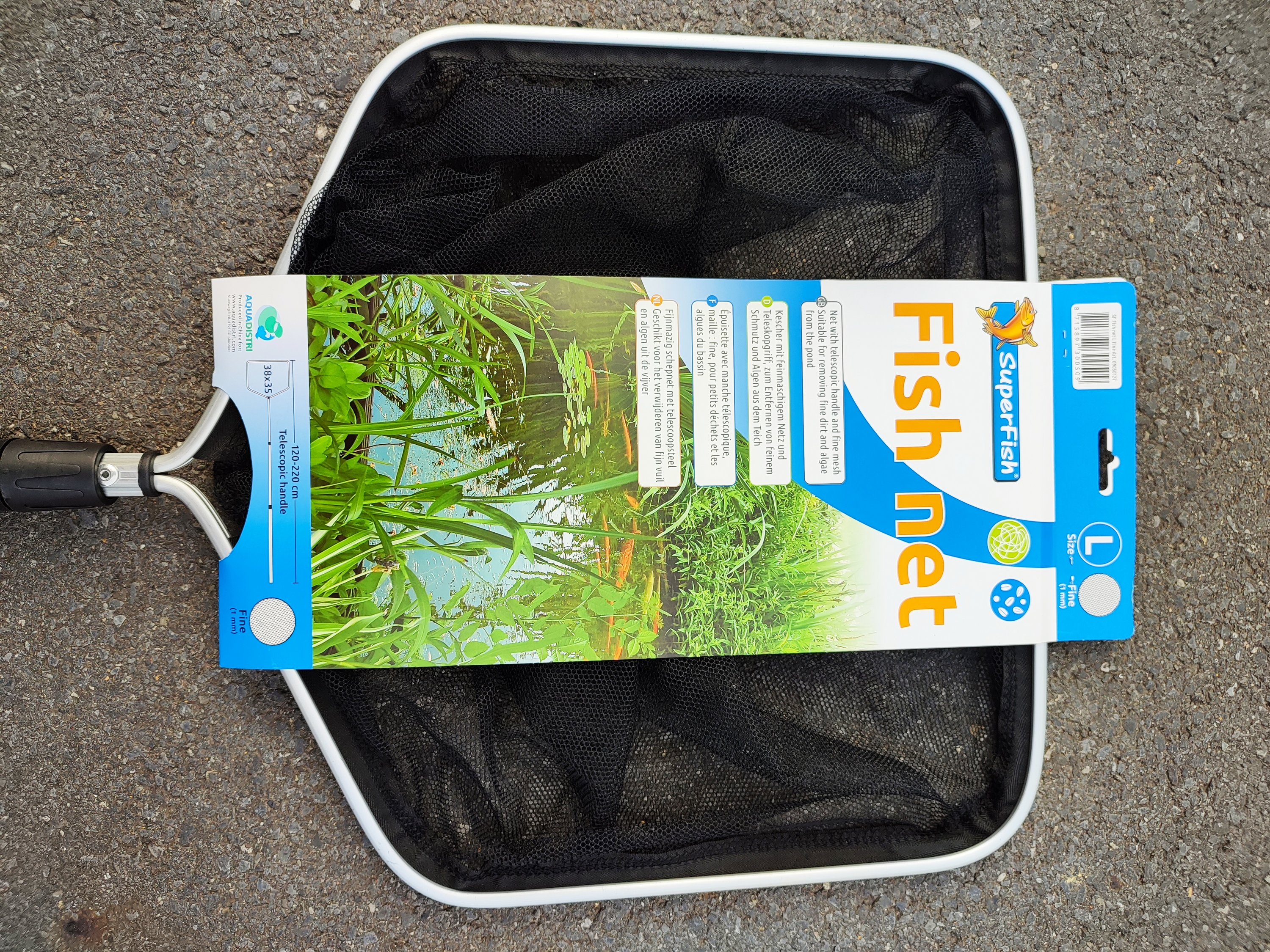 SF vijvernet large fijn