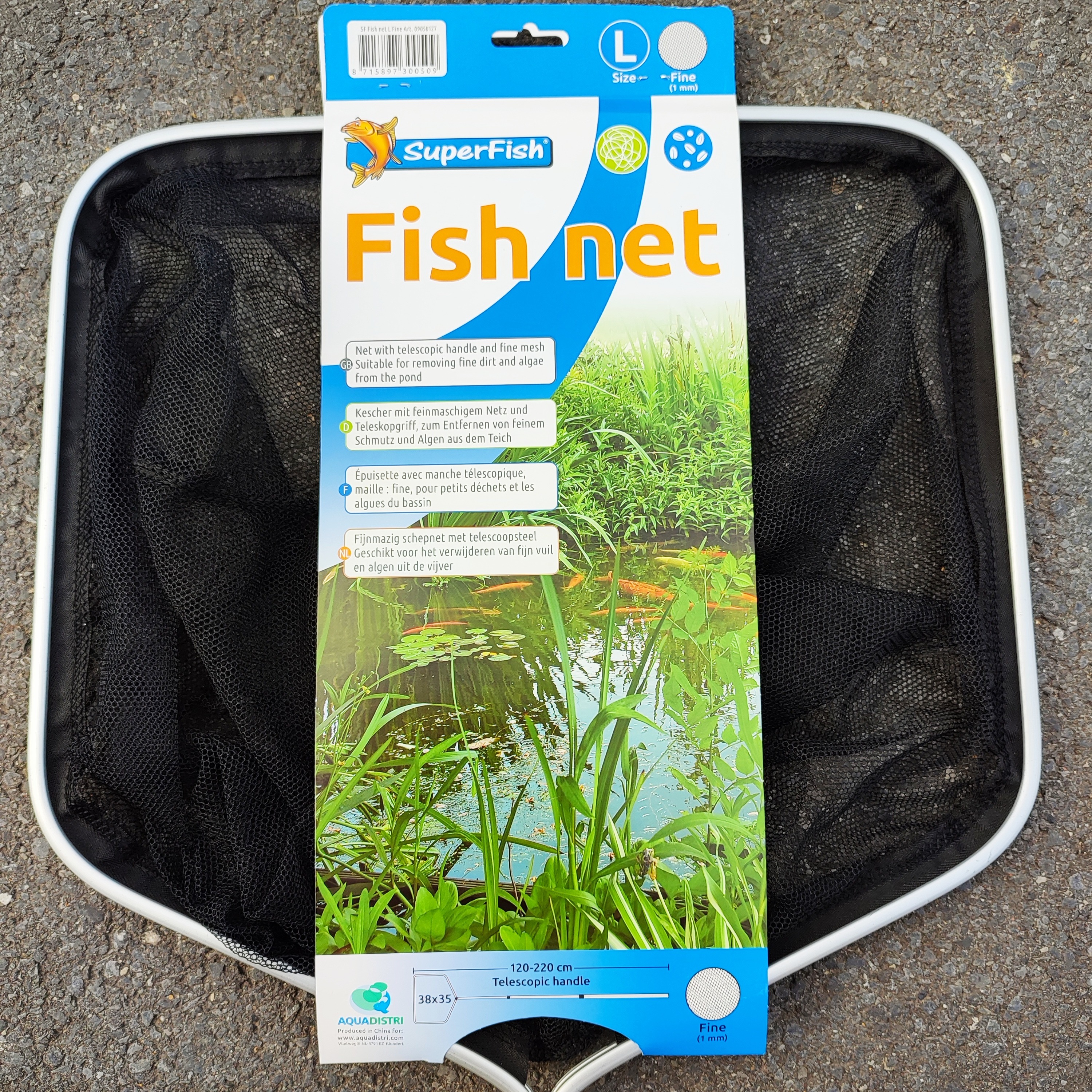 SF vijvernet large fijn