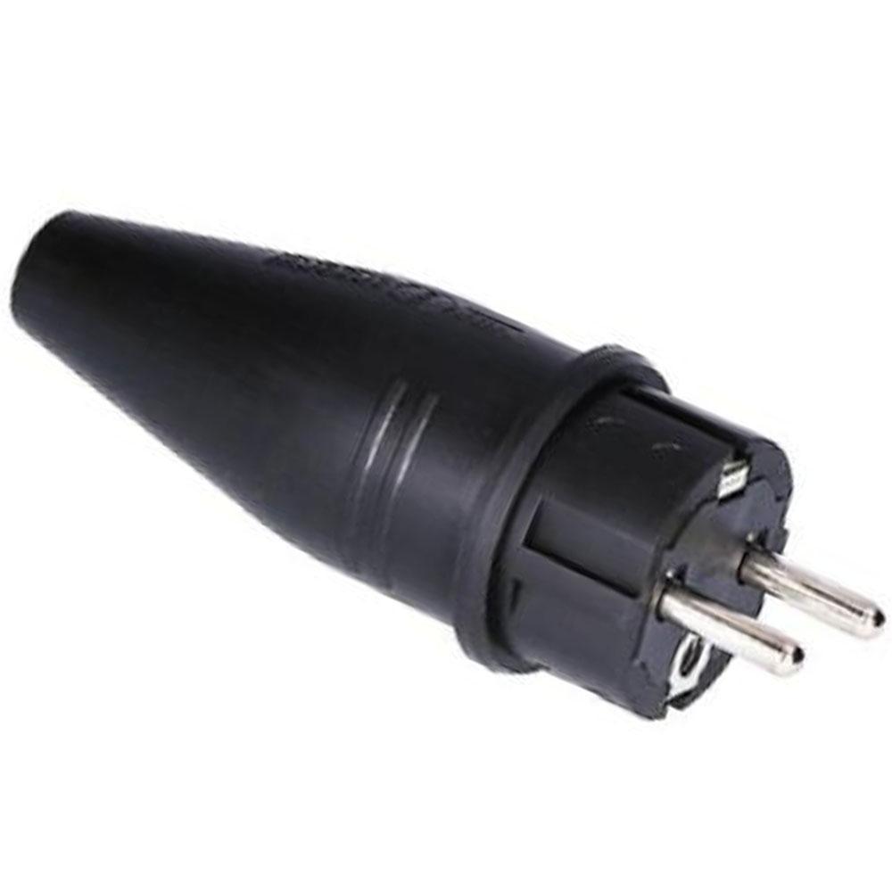 Stekker rubber 10/16A