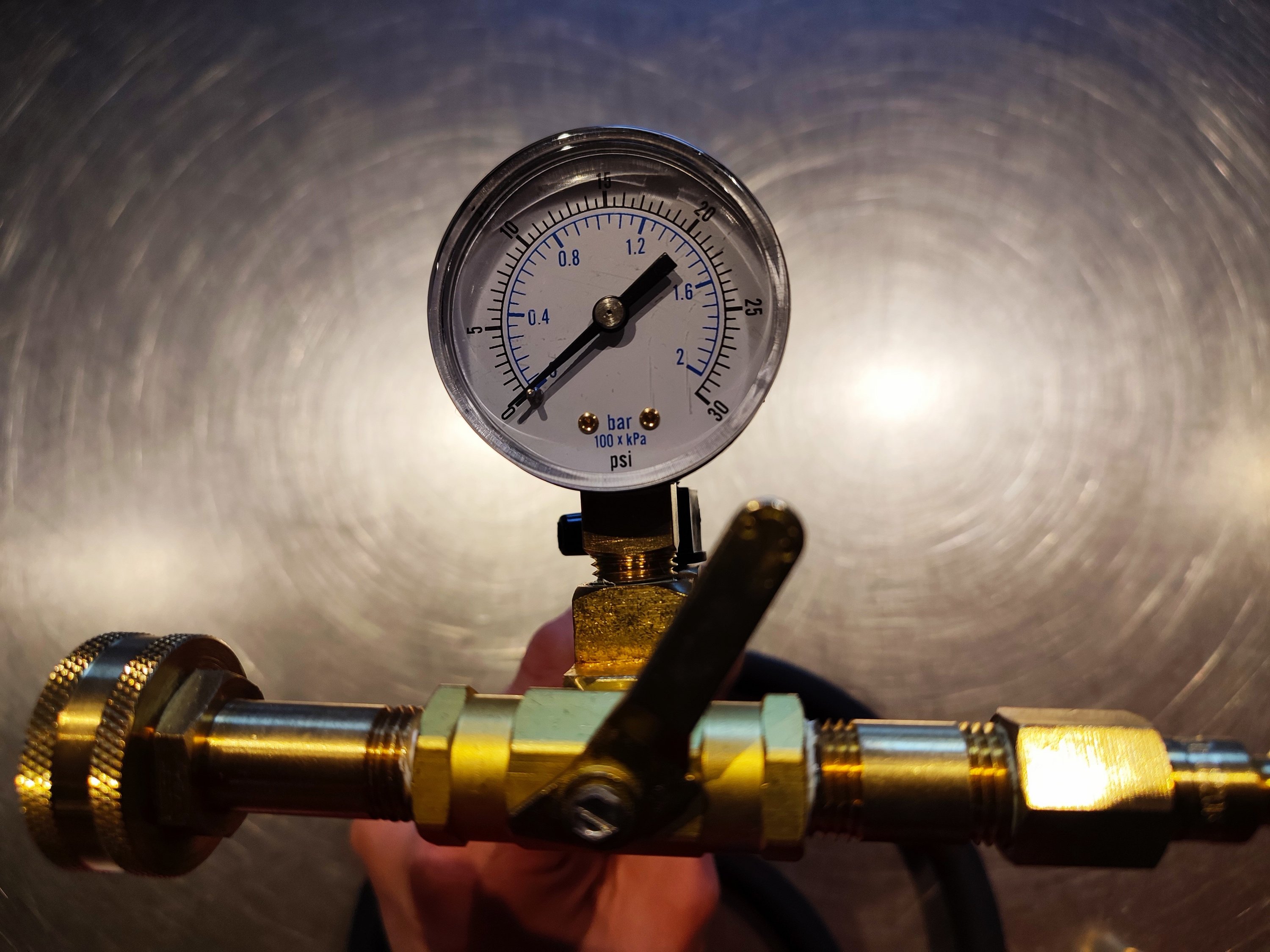 Afpersplug Druktester Water en Lucht