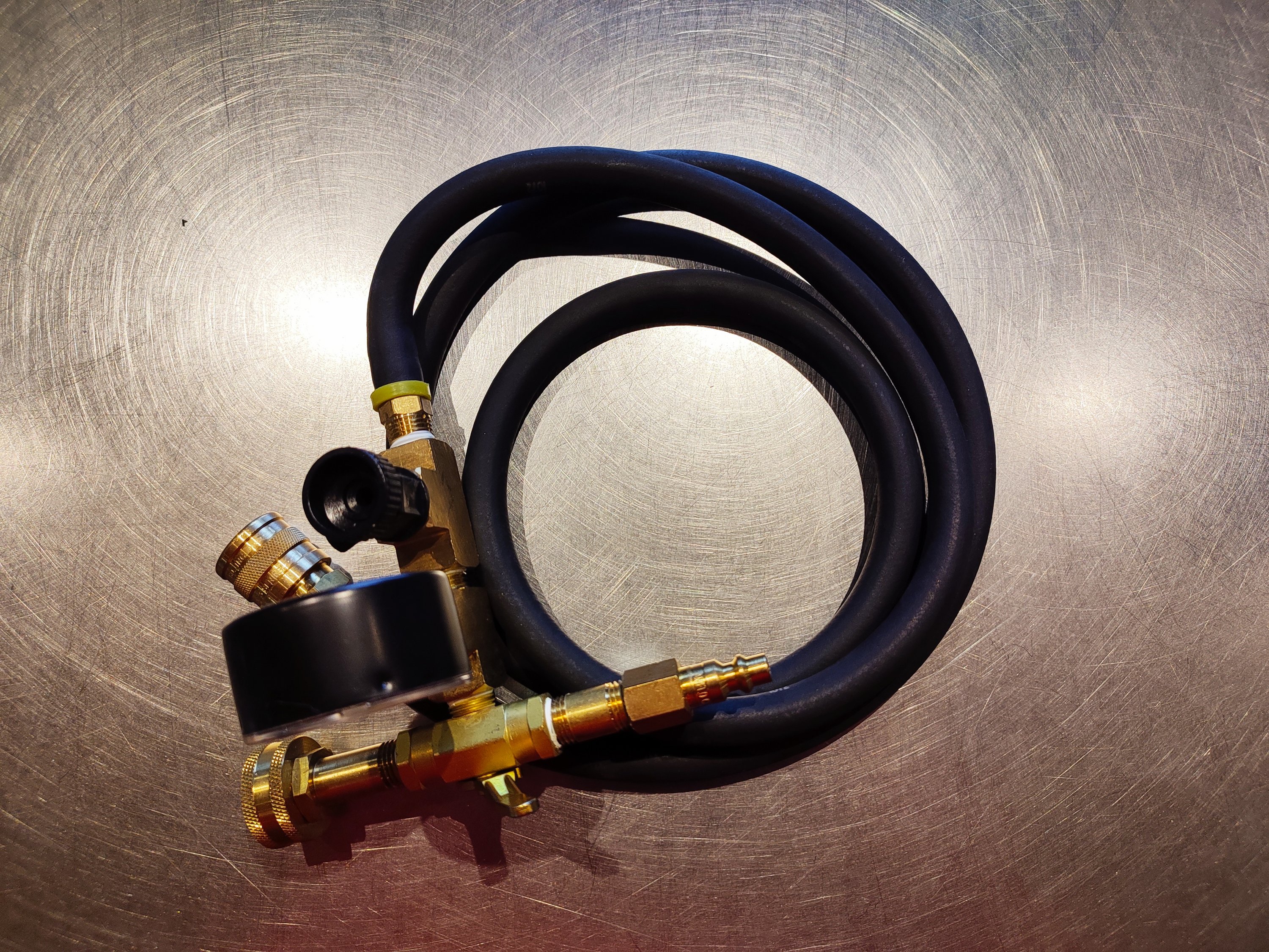 Afpersplug Druktester Water en Lucht