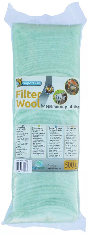 SF Groene filterwatten grof 500g