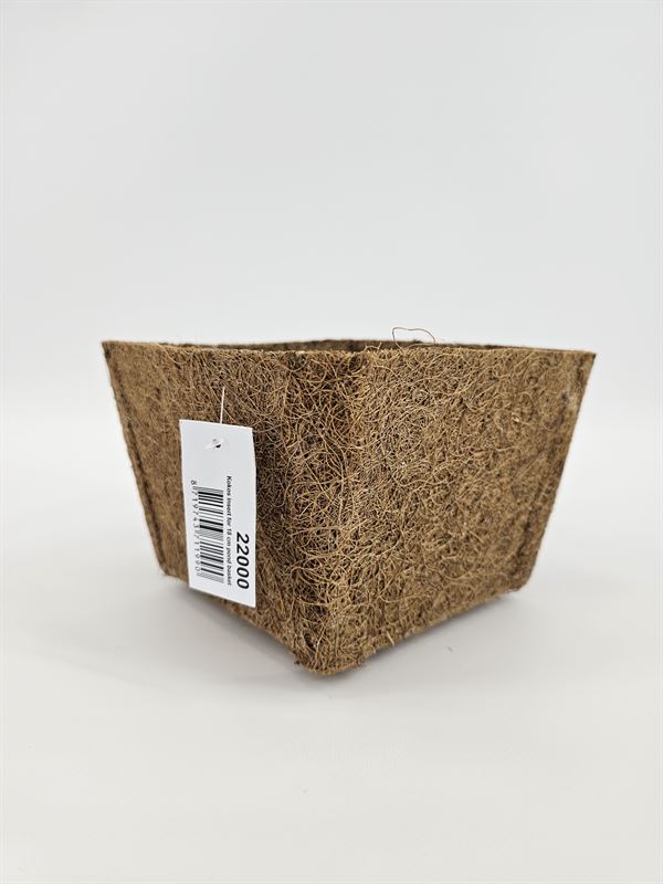 Kokos inlegmat voor  18 cm mand