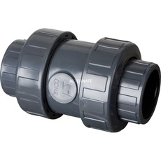pvc terugslagklep + veer  50mm