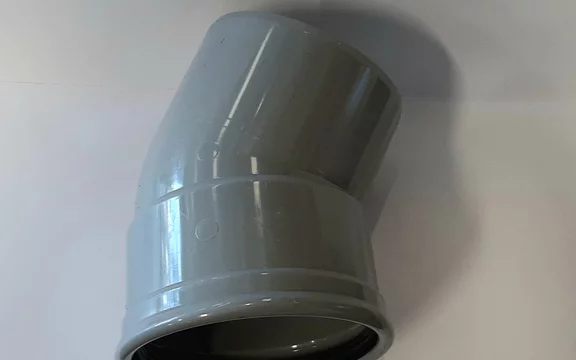 PVC bocht 30° mof-spie 110mm SN8