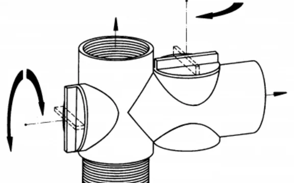 Verdeelkraan 1/2”