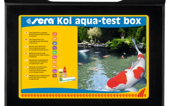 Sera koi aqua test box