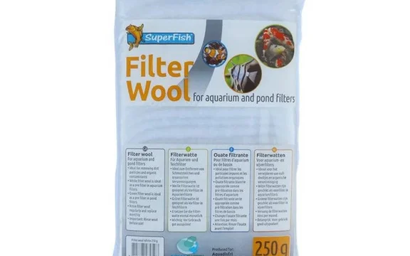 SF witte filterwatten 250g  