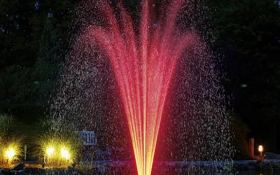 Floating fountain illumination set RGB