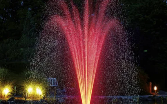 Floating fountain illumination set RGB