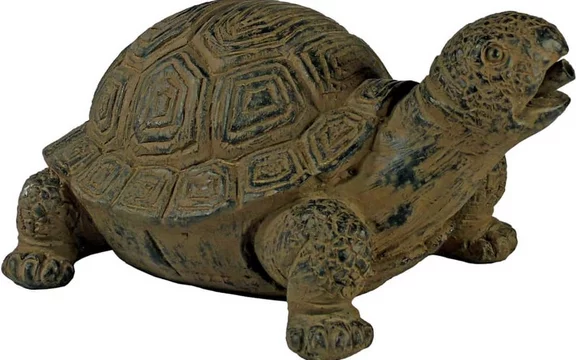 Spuitfiguur Schildpad brons
