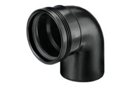 PP bocht 75mm 90gr. mof/spie