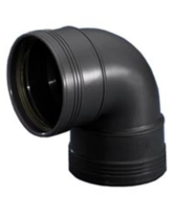 PP bocht 110mm 90gr. manchet