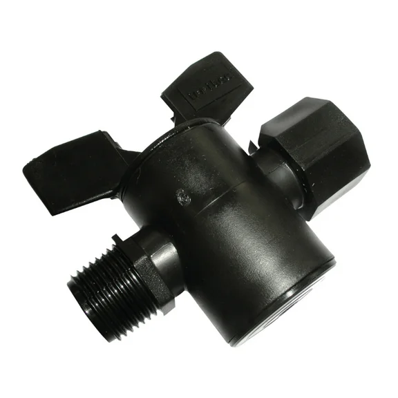 PP afsluitkraan 3/4” bi.bu. draad