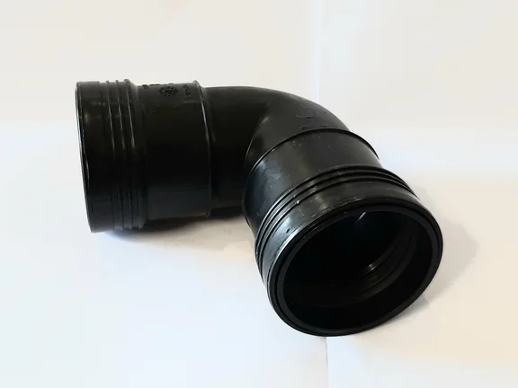 PP bocht  50mm 90gr. manchet