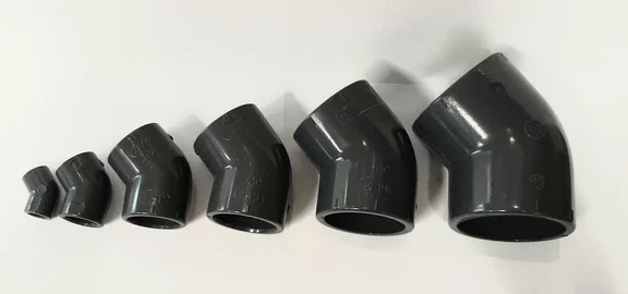 pvc knie 45gr. 25 mm PN16