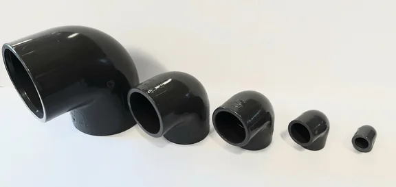 pvc knie 90gr. 40 mm PN16