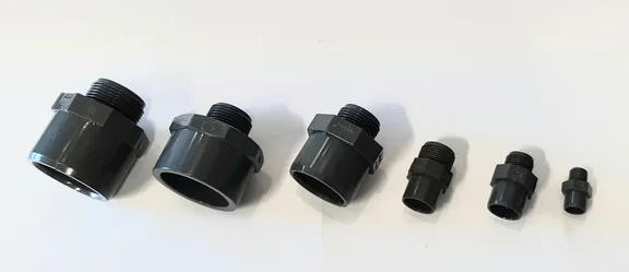 pvc puntstuk  20x 25x   3/4
