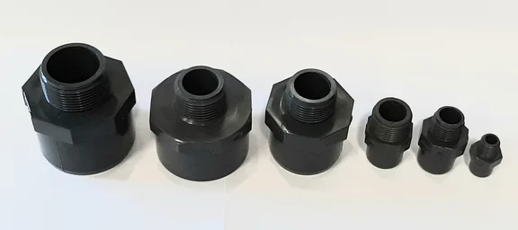 pvc puntstuk 16 x 20 x 1/2” bu.dr. PN16