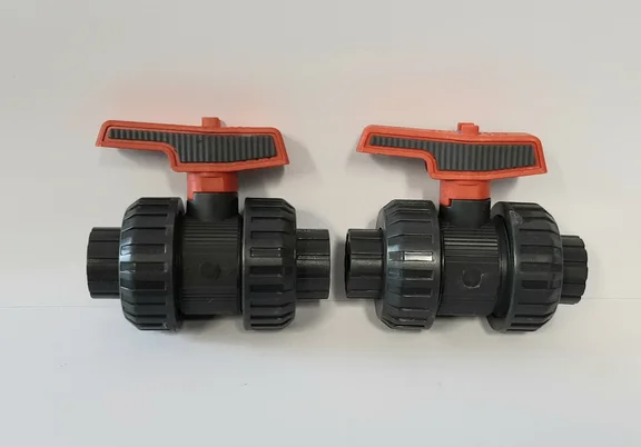PVC-U kogelkraan d20 PN16 PE-EPDM
