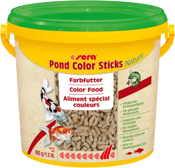 sera Pond Color Sticks Nature 3.800 ml