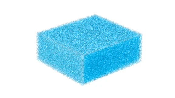 Vervangmousse blauw Biosmart