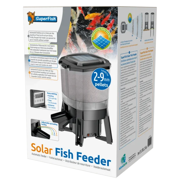 SF SOLAR FISH FEEDER