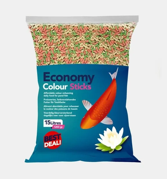 Economy color sticks 15 liter