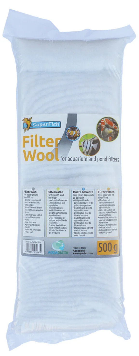 SF witte filterwatten 500g