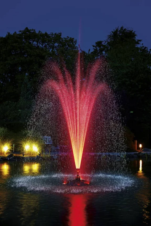 Floating fountain illumination set RGB