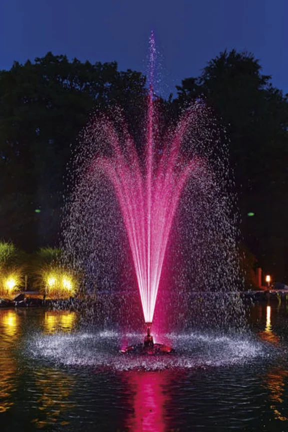 Floating fountain illumination set RGB