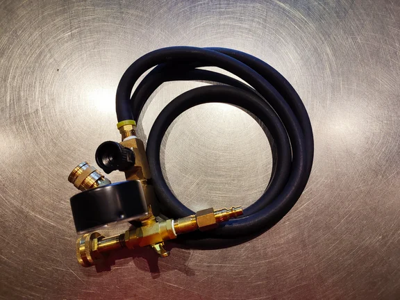Afpersplug Druktester Water en Lucht