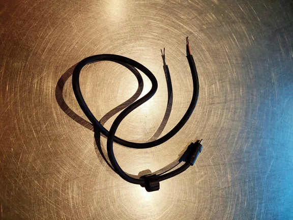 12V AC kabel 0,6m