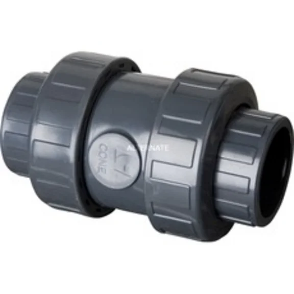 pvc terugslagklep + veer  40mm