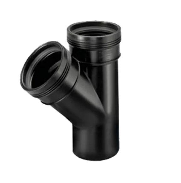 PP T-stuk  75mm 45gr. mof/spie